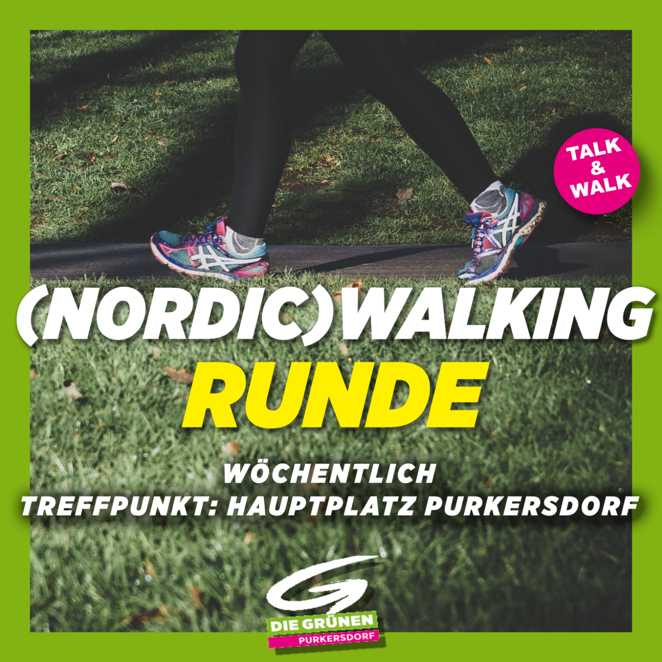 Wöchentliche (Nordic)Walkingrunde